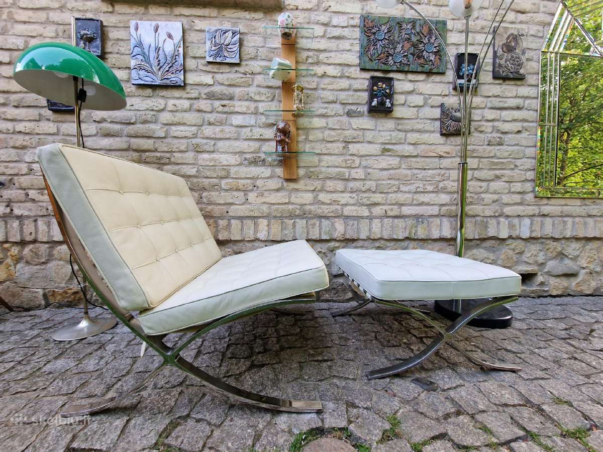 Vintažinis Bauhaus st.fotelis su pakoju - nuotraukos Nr. 2