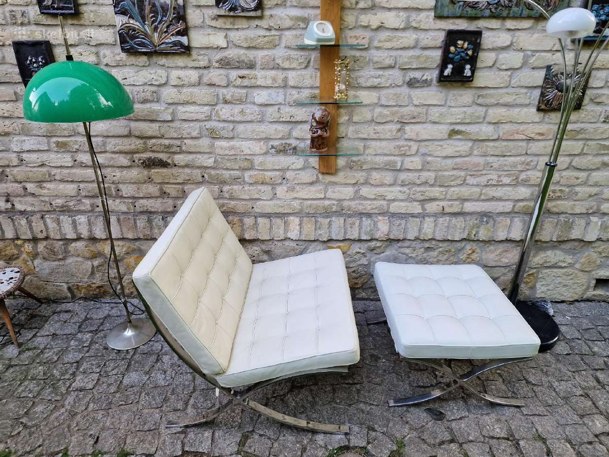 Vintažinis Bauhaus st.fotelis su pakoju - nuotraukos Nr. 4