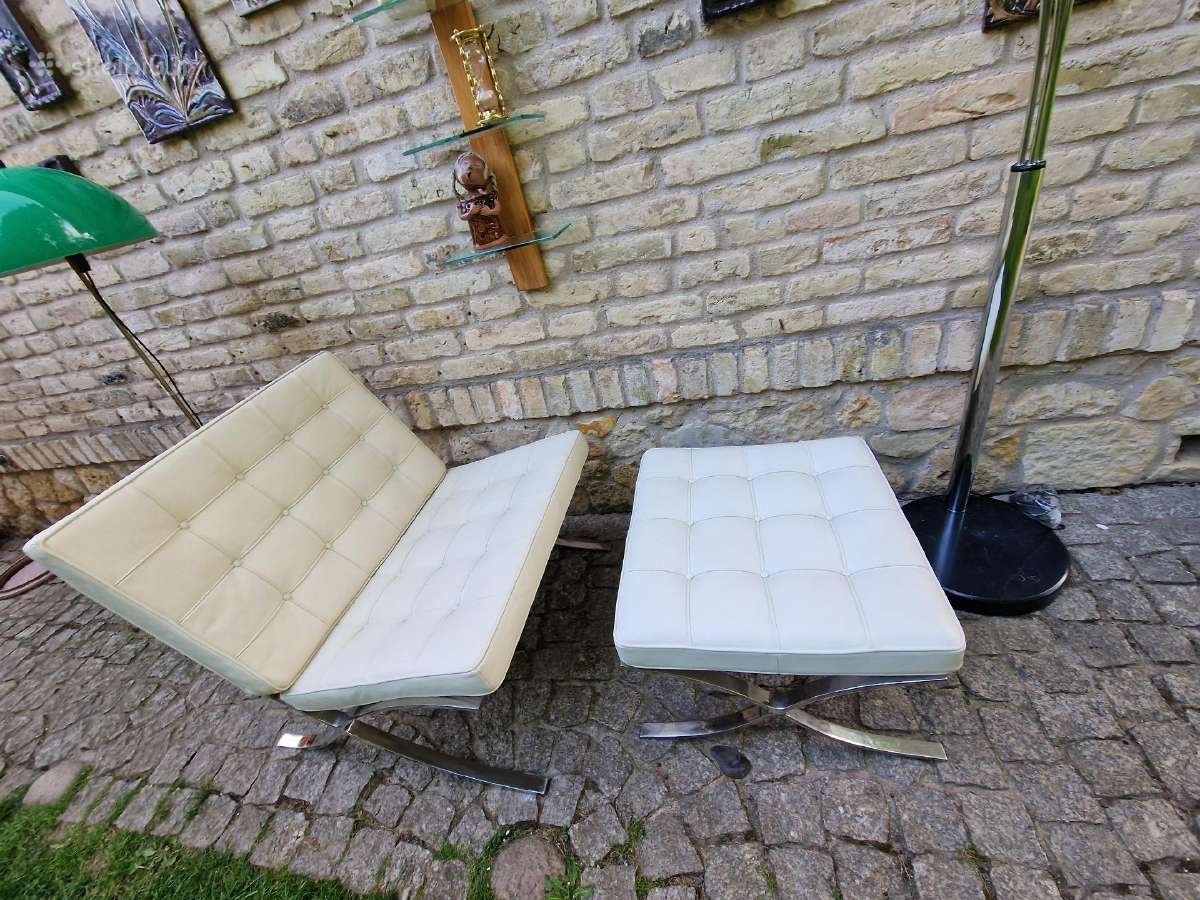 Vintažinis Bauhaus st.fotelis su pakoju - nuotraukos Nr. 7