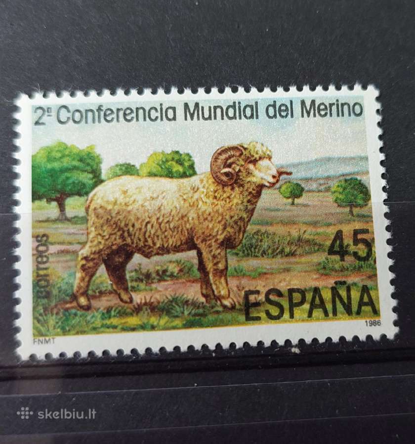 Ispanija 1986 avis švarus, Michel Nr.2716