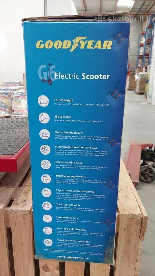 Elektrinis paspirtukas Good Year G6 - nuotraukos Nr. 5