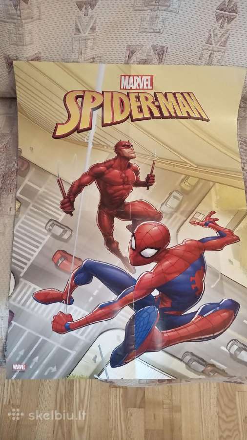 Spider-man plakatai 4 vnt