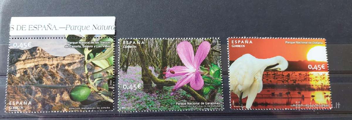 Ispanija 2010 fauna ir flora , švarus Michel Nr.45