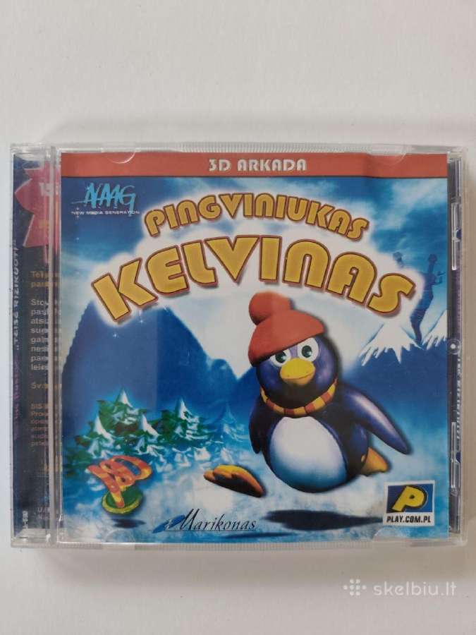 Retas žaidimas – „Pingviniukas Kelvinas“
