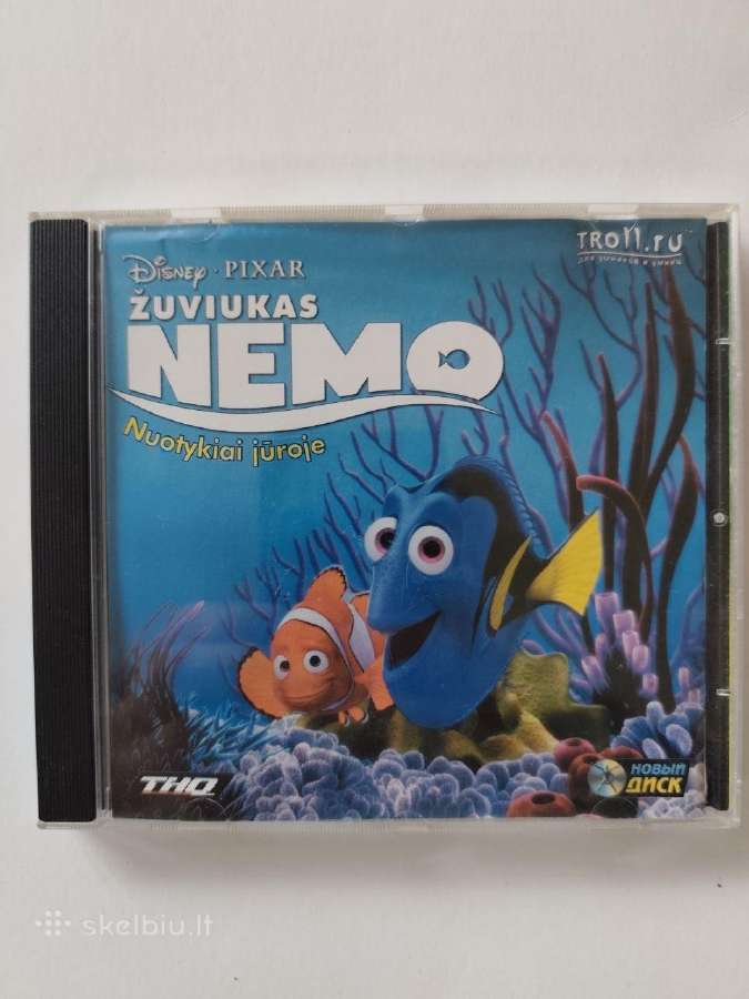 Žaidimas „Žuviukas Nemo: Nuotykiai jūroje“