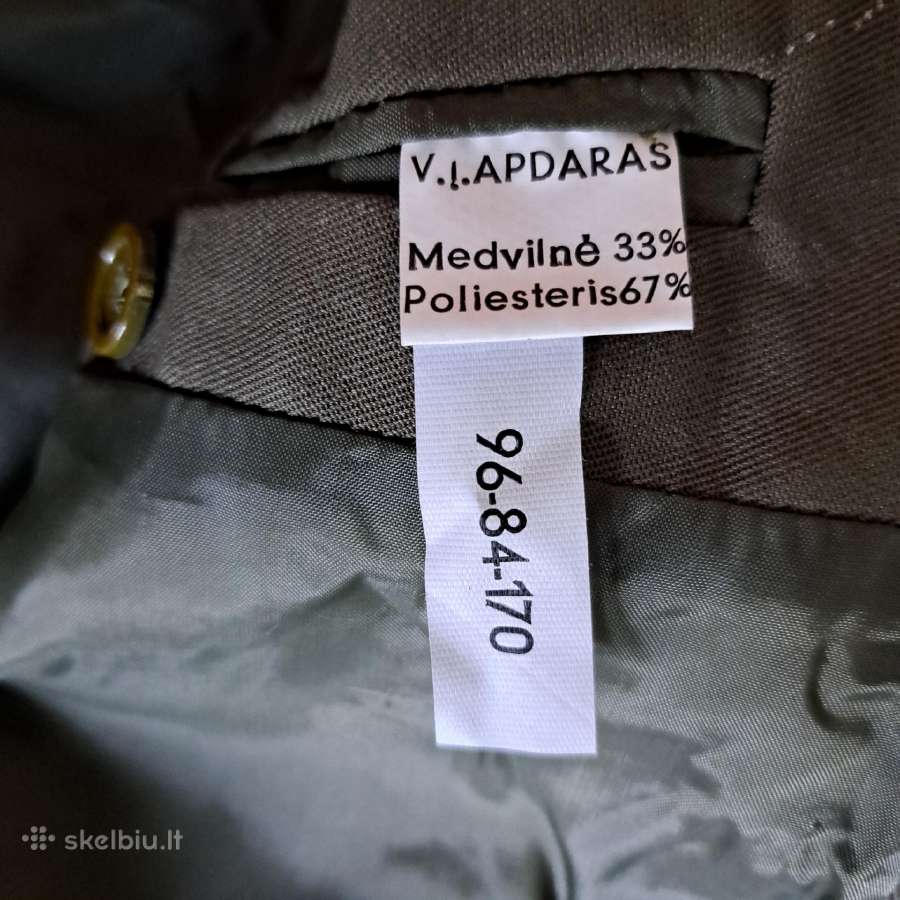 Lietuvos kariuomenės moterškos uniformos švarkas - nuotraukos Nr. 5