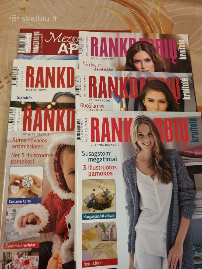 Rankdarbių kraitelė 2014-2015 m 6 vnt