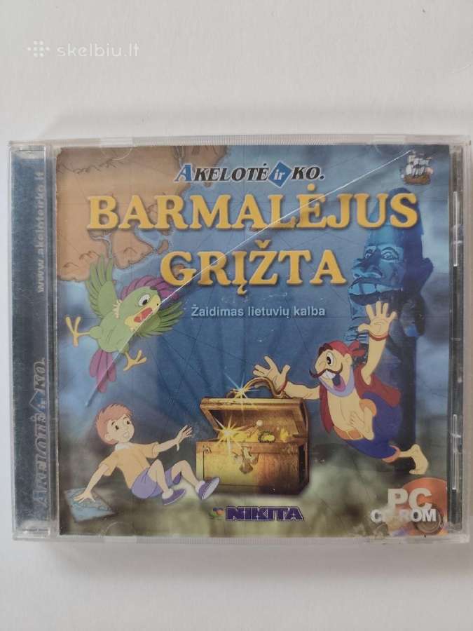„Barmalėjus grįžta“ – nuotykių žaidimas