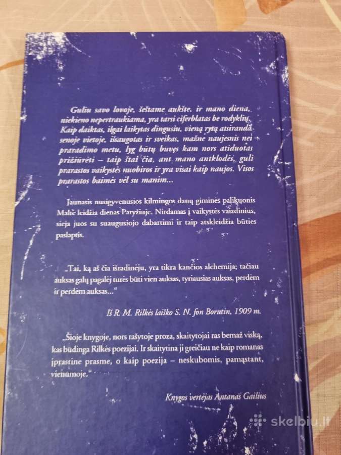 Maltės Lauridso Brigės užrašai - nuotraukos Nr. 4