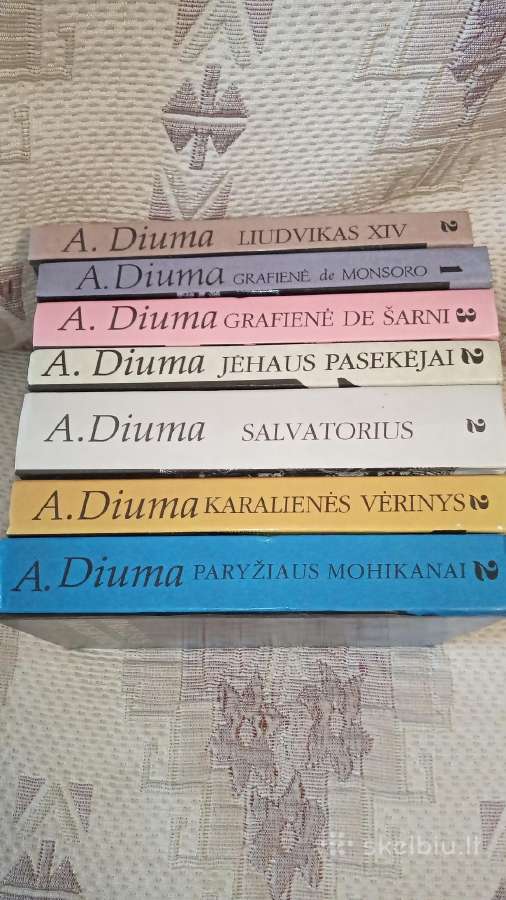Aleksandras Diuma 7 knygos - nuotraukos Nr. 2