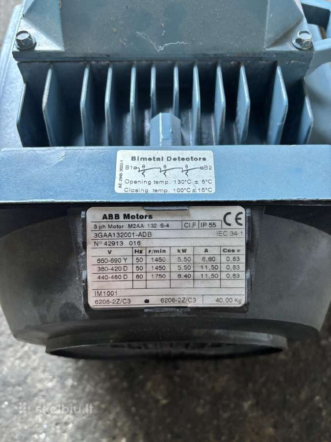 3f varykliai 5kw ir 10kw - nuotraukos Nr. 8