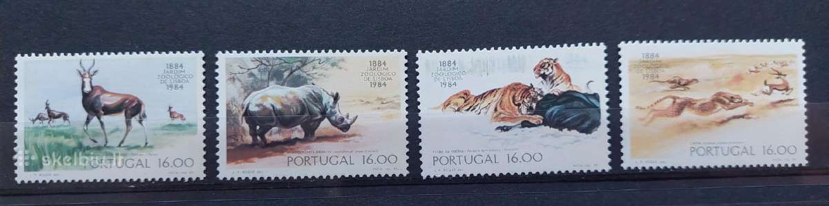 Portugalija 1984 gyvūnai, švarus, Michel Nr 1617-1