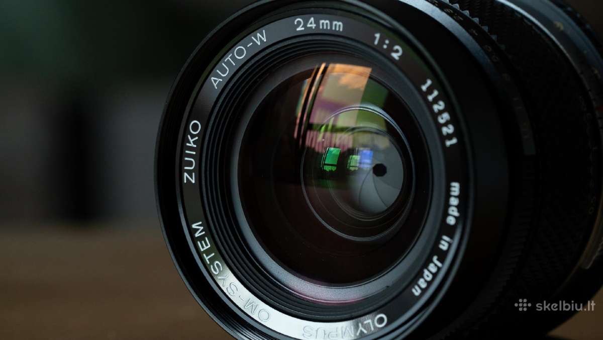 Olympus Om 24mm F2 Zuiko Auto-w Lens - nuotraukos Nr. 3