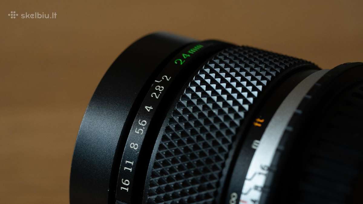 Olympus Om 24mm F2 Zuiko Auto-w Lens - nuotraukos Nr. 4