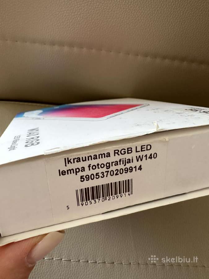 LED lempa fotografavimui/filmavimui nauja - nuotraukos Nr. 8