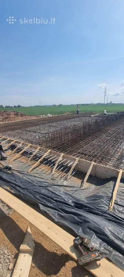 Pramoninių grindų betonavimas - nuotraukos Nr. 18