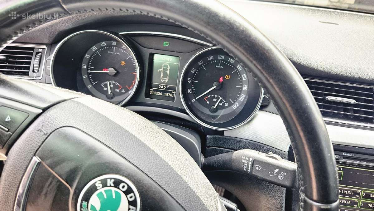 Parduodu Škoda Superb 2.0 Tdi Comfort M6 - nuotraukos Nr. 6