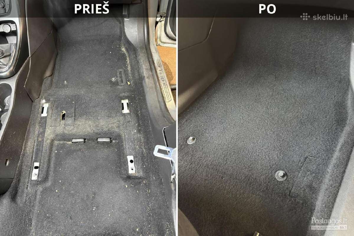 Automobilių salonų valymas Klaipėdoje - nuotraukos Nr. 7