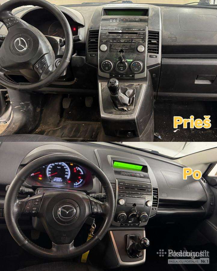 Automobilių salonų valymas Klaipėdoje - nuotraukos Nr. 9