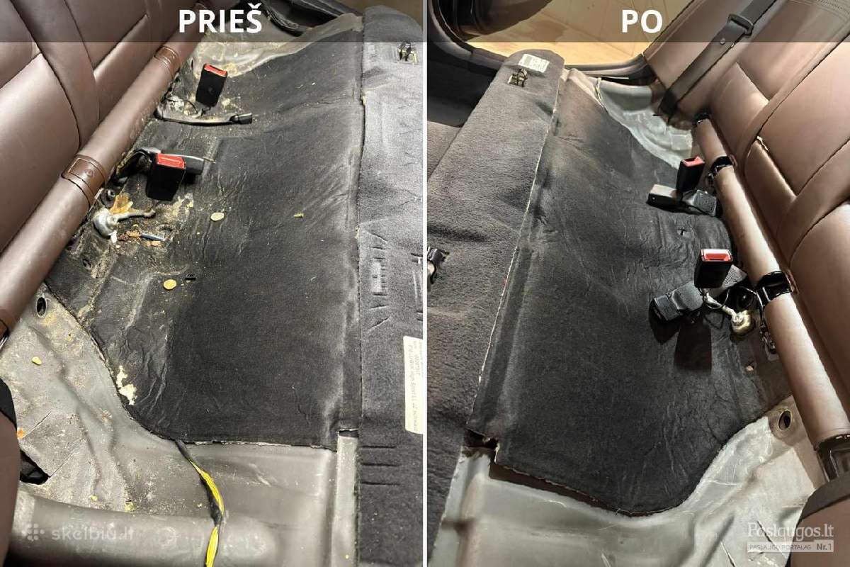 Automobilių salonų valymas Klaipėdoje - nuotraukos Nr. 12