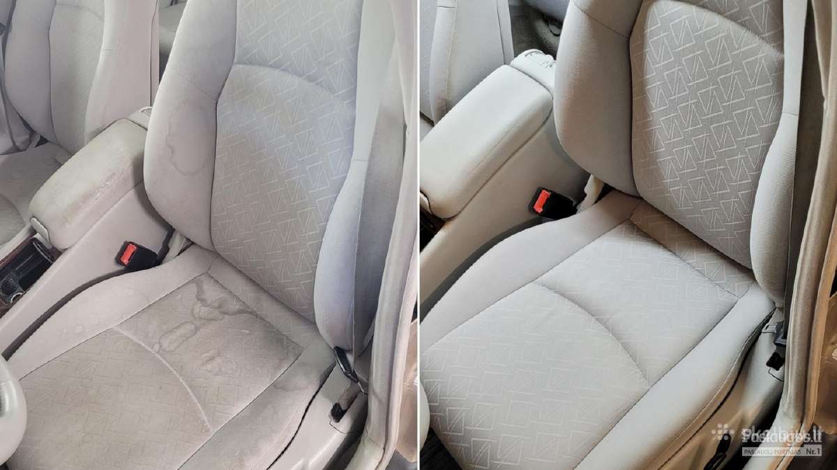Automobilių salonų valymas Klaipėdoje - nuotraukos Nr. 17