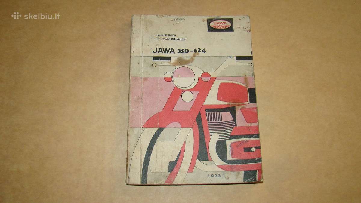 Motociklai Java 350-634-01