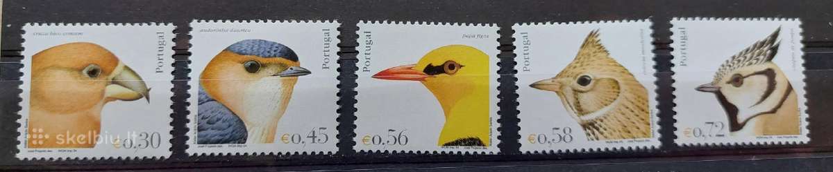 Portugalija 2004 paukščiai, švarus ,Michel Nr.2789