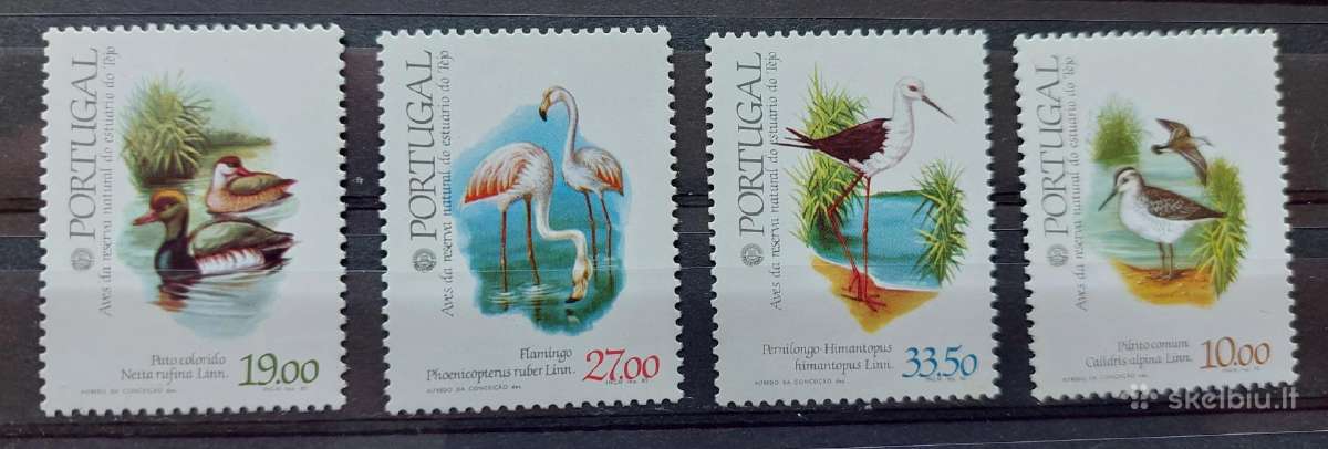 Portugalija 1982 paukščiai, švarus ,Michel Nr.1569