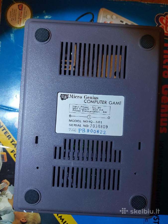 Micro Genius Iq 501 žaidimų konsolė - nuotraukos Nr. 6