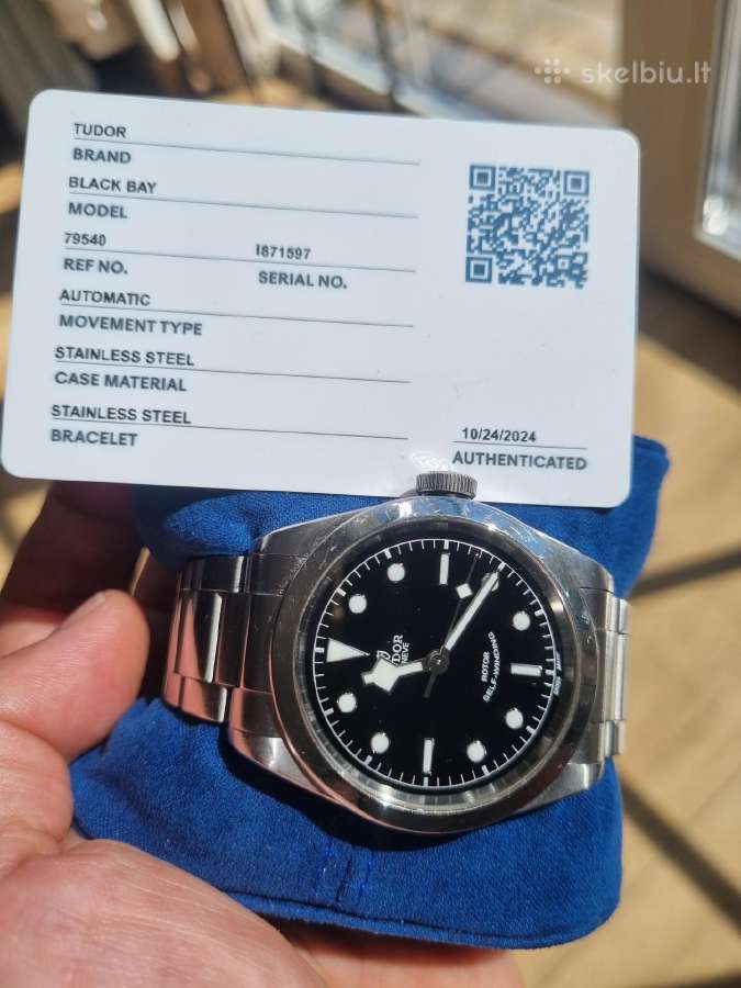Parduodu Tudor black bay 41 automatinis - nuotraukos Nr. 4