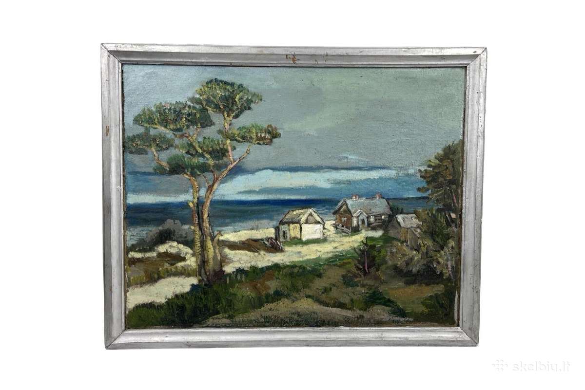 (Drobė, Aliejus), 89.5x71 см. / 80.7x62.2 см