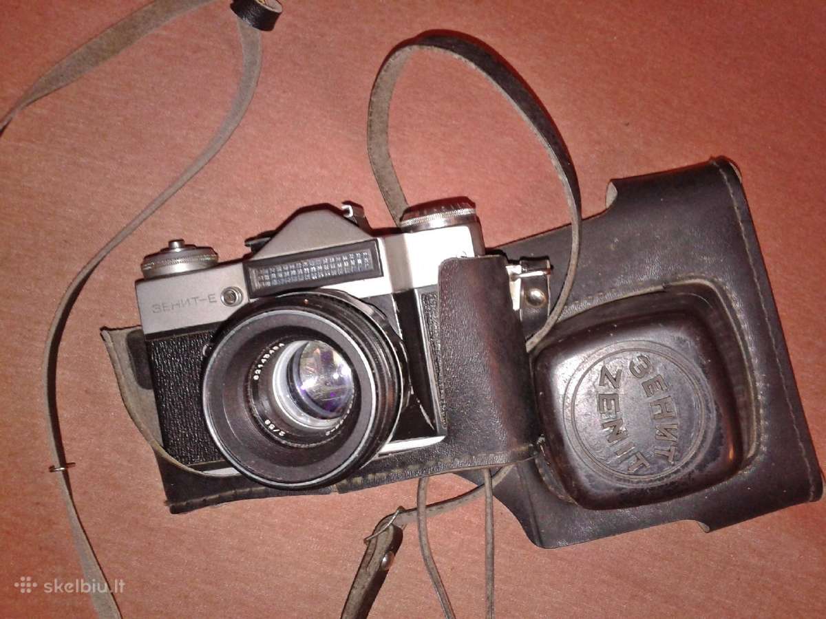 Fotoaparatai Zenit E ir Elikon 35c, autofokus - nuotraukos Nr. 5