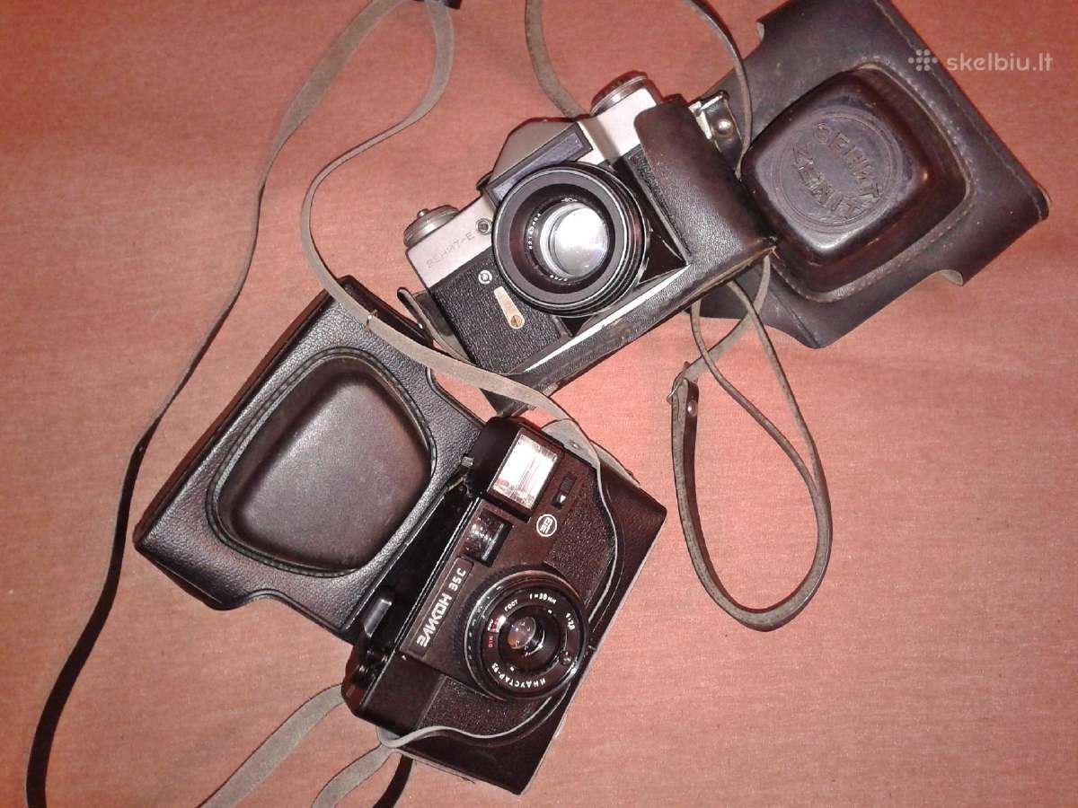 Fotoaparatai Zenit E ir Elikon 35c, autofokus - nuotraukos Nr. 4