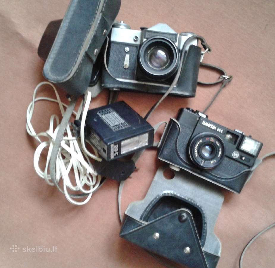 Fotoaparatai Zenit E ir Elikon 35c, autofokus - nuotraukos Nr. 3