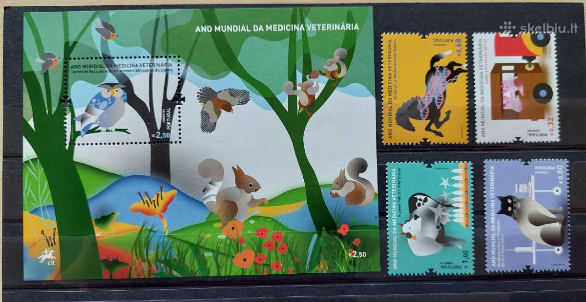 Portugalija 2011 fauna, švarus ,Michel Nr. 3658-36