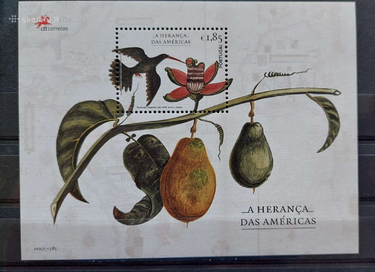 Portugalija 2007 fauna flora, švarus ,Michel block