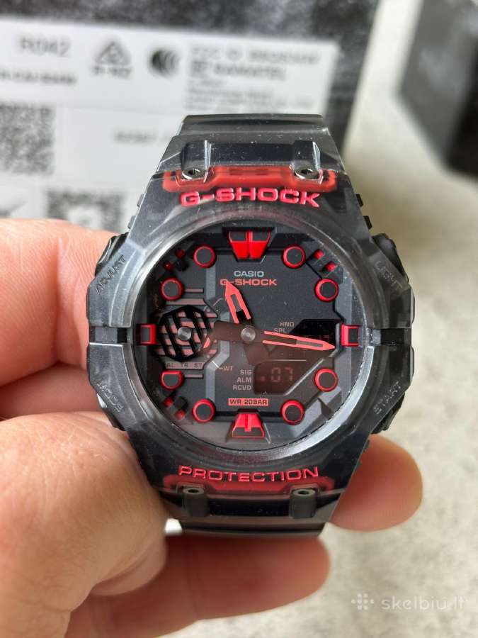 Vyriški rankiniai laikrodžiai Ga-b001g-1aer