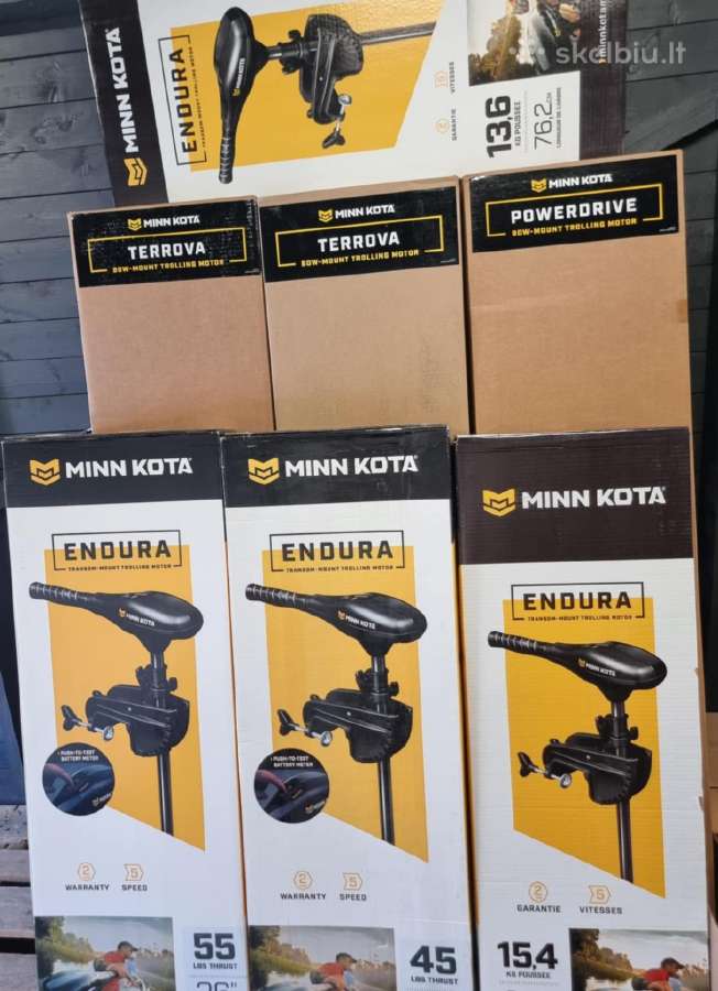 Minn Kota Powerdrive, Terrova, Ulterra - nuotraukos Nr. 2