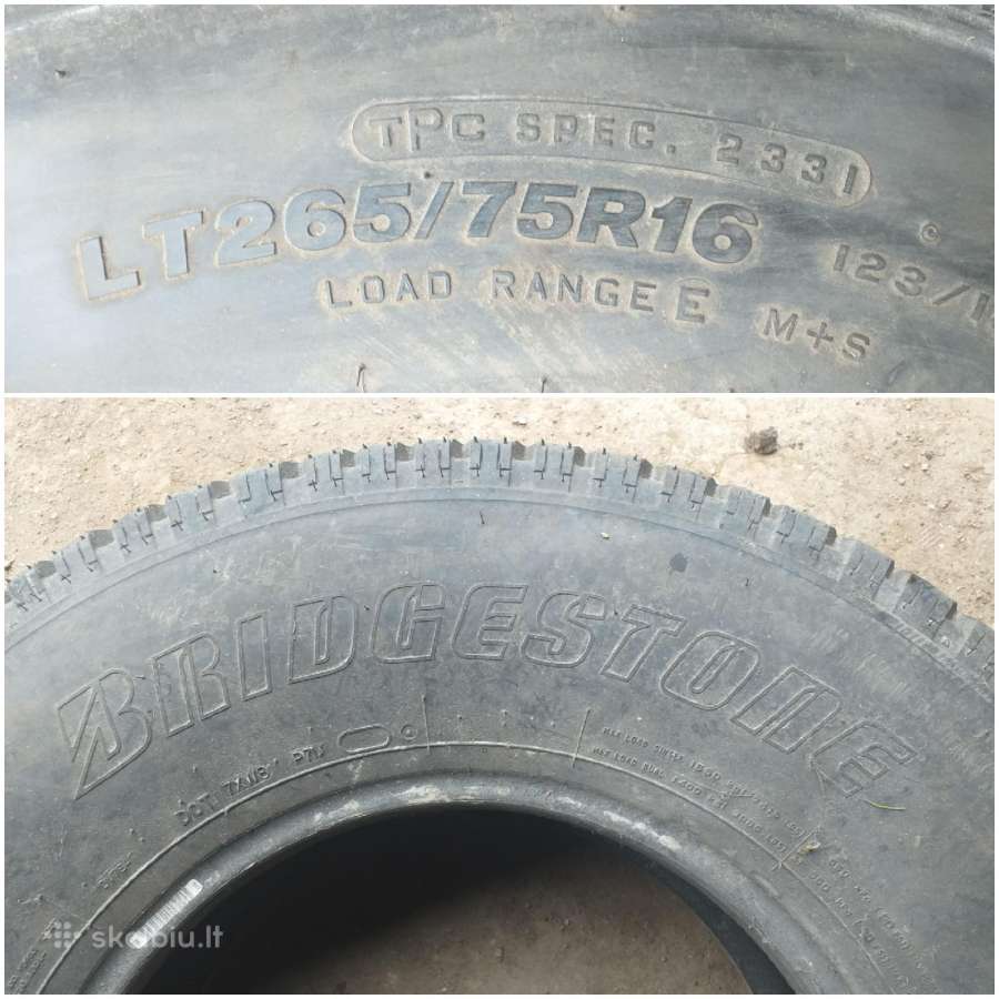 Padangos 265/75r16.mtz-jumz ratas - nuotraukos Nr. 4