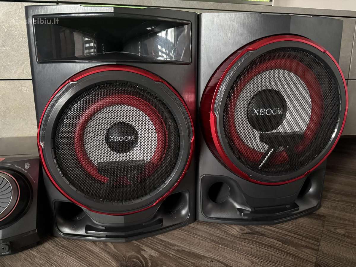 LG Cj88 „Bluetooth Megasound“ Party Hifi Sistema - nuotraukos Nr. 3