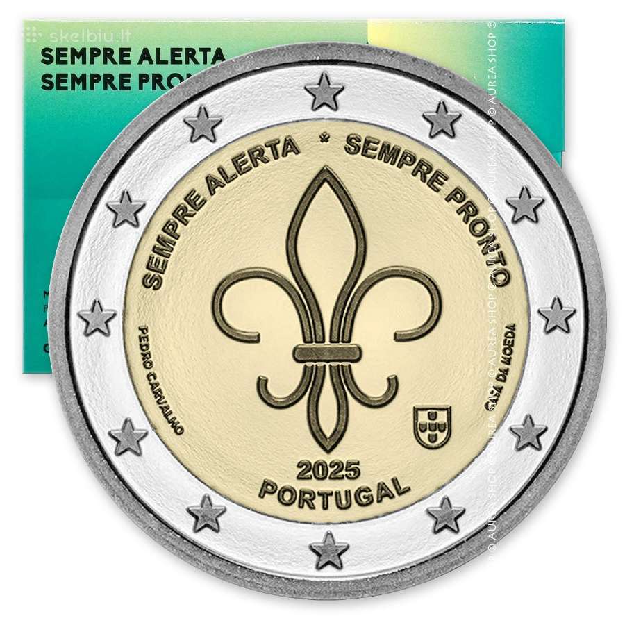 Portugalijos 2026 metų 2€ monetos! - nuotraukos Nr. 6