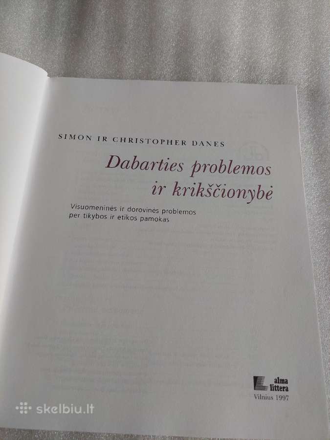 Dabarties problemos ir krikščionybė - nuotraukos Nr. 2
