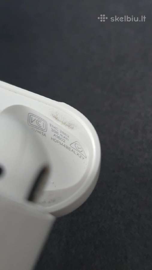 Apple Airpods 1st Gen Originalūs ausinukai - nuotraukos Nr. 4
