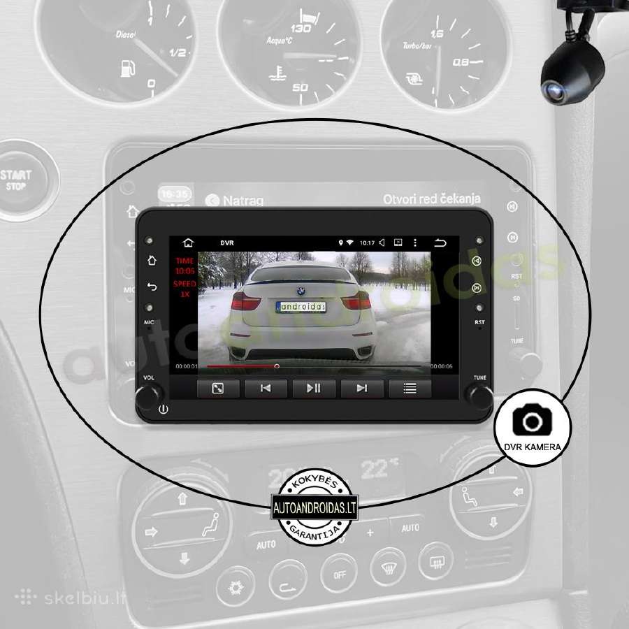 Android multimedija WiFi/GPS - nuotraukos Nr. 8