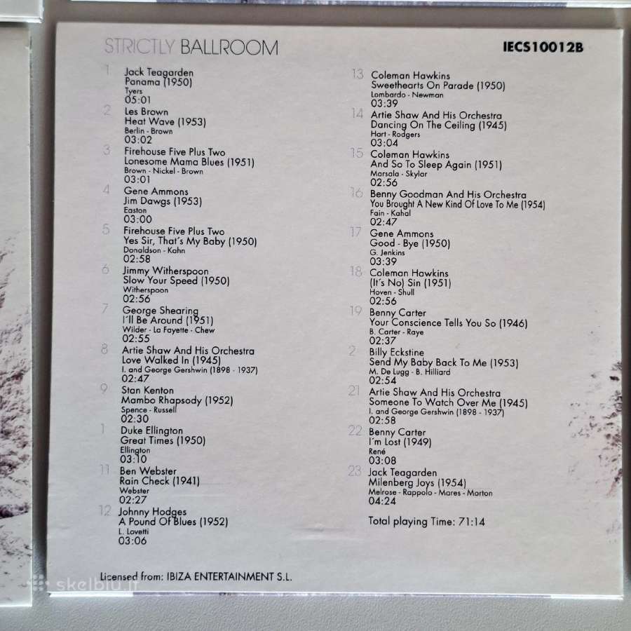 Strictly Ballroom (9 x CD rinkinys) - nuotraukos Nr. 8