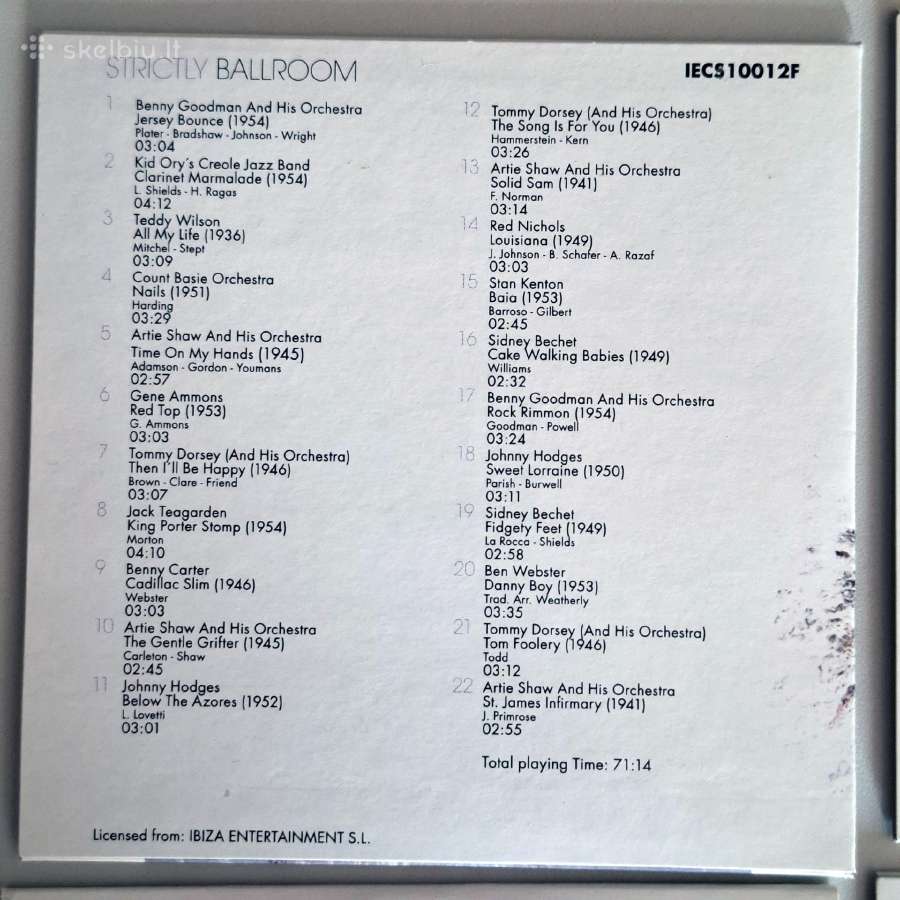 Strictly Ballroom (9 x CD rinkinys) - nuotraukos Nr. 12