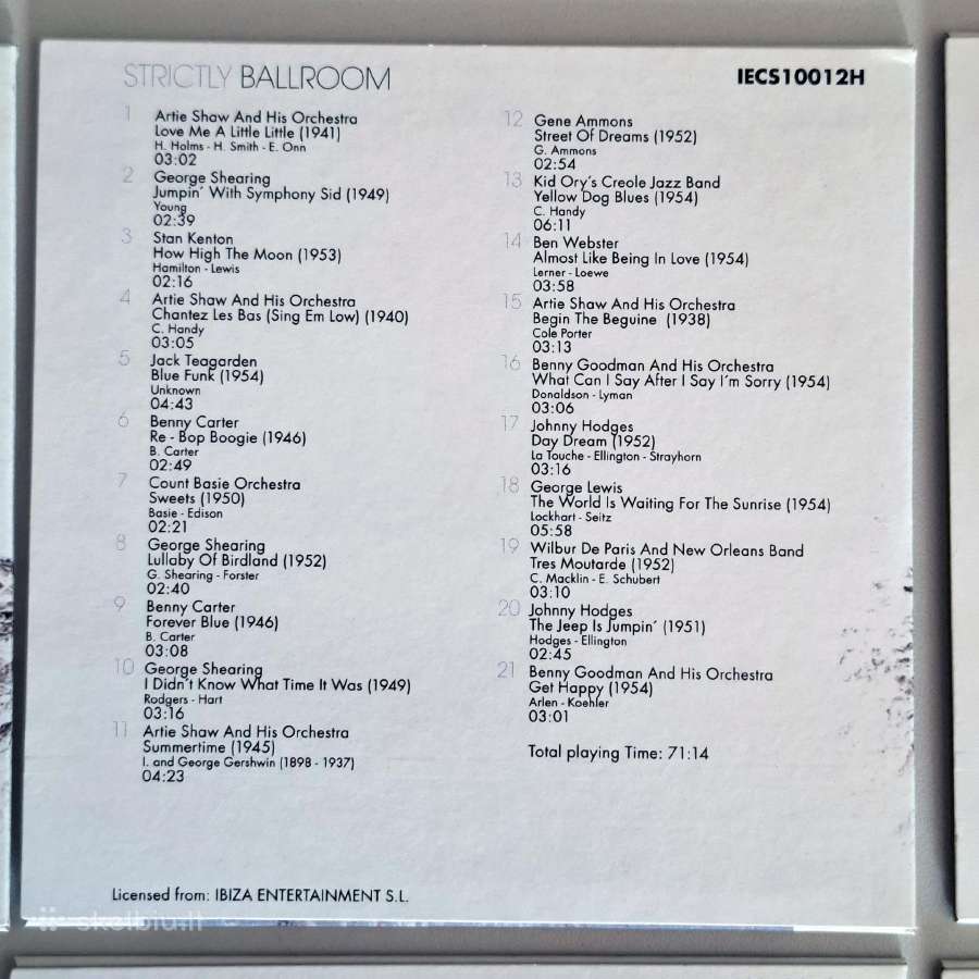 Strictly Ballroom (9 x CD rinkinys) - nuotraukos Nr. 14