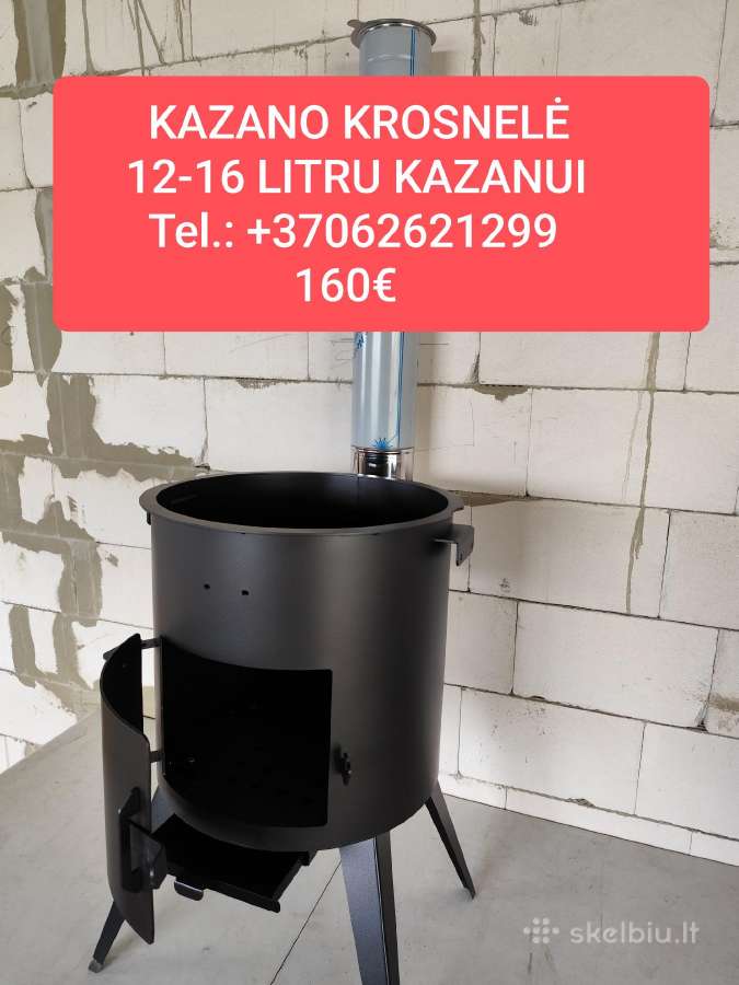 Kazanų krosnelės, šašlykinės, buržuika, grilius - nuotraukos Nr. 2