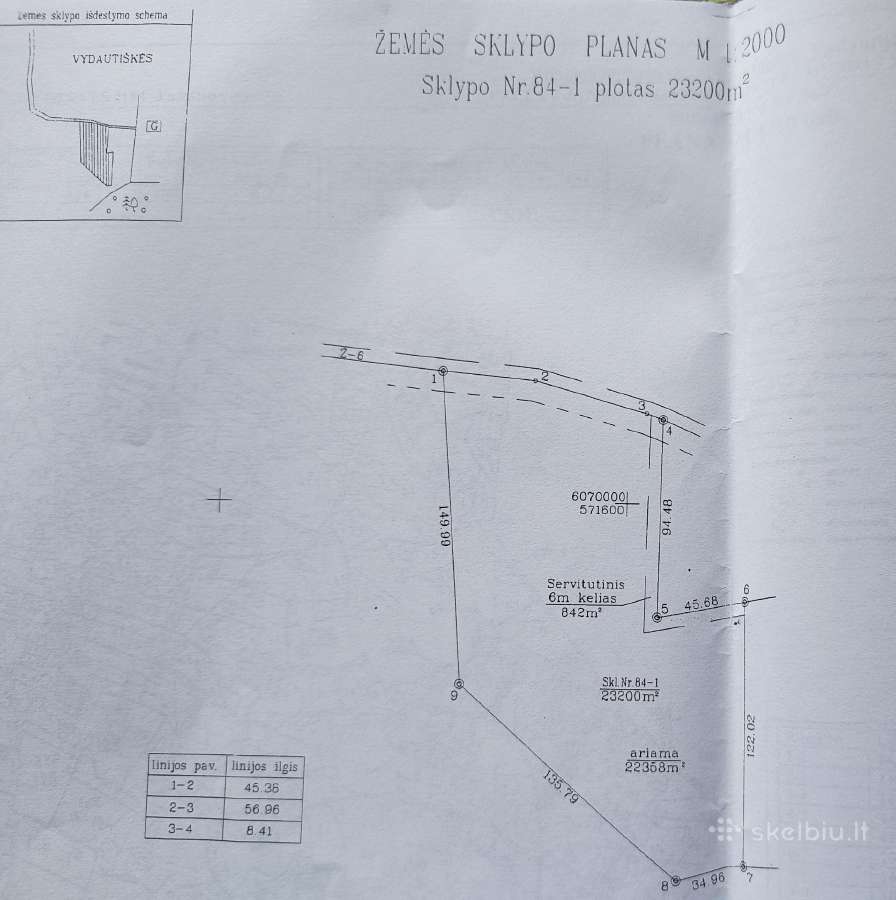 Parduodamas 2.32 ha žemės ūkio paskirties sklypas - nuotraukos Nr. 5