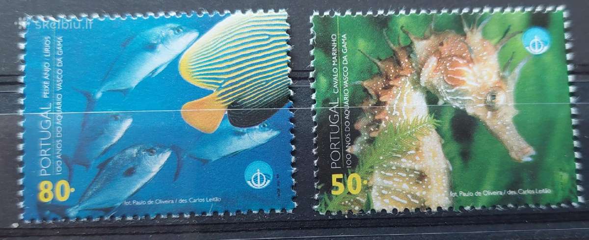 Portugalija 1998 jūros fauna, švarus ,Michel Nr. 2